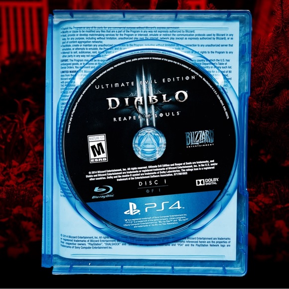 Diablo III: Reaper of Souls -(Ultimate Evil Edition) Blu-ray Disc PS4 Video Game - Picture 4 of 8